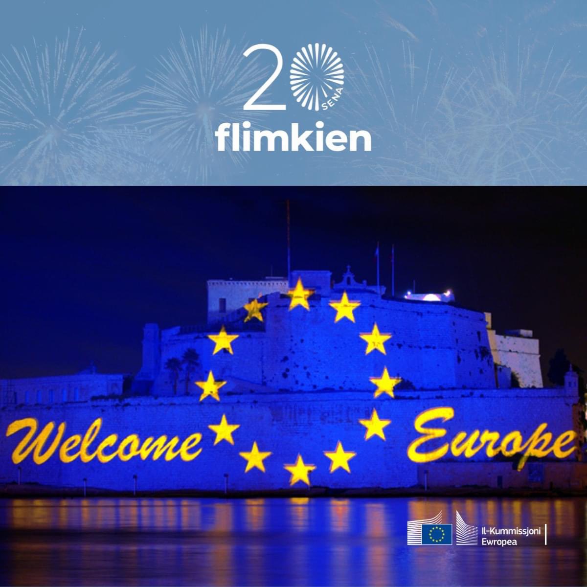 Today marks 20 years since Malta joined the EU! 🇪🇺🇲🇹 Ambassador Adimi joined the celebrations yesterday to congratulate Prime Minister <a href="/RobertAbela_MT/">Robert Abela</a> and the people of Malta on this special milestone.🤝 #EU <a href="/ECRepMalta/">EU Commission Malta</a>