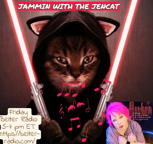 Jammin with JenCat😽🎶❤️on @BelterRadio🏴󠁧󠁢󠁳󠁣󠁴󠁿 a Star Wars🚀 based #indiemusic show with sponsor: @TheDarrenHolla1 🎉 #NewMusicAlert #indieartist belter-radio.com belter-radio.com/chat Airing: @WickedRivers @The_Fource @TheDarrenHolla1 Explode the TV @DignardCatia