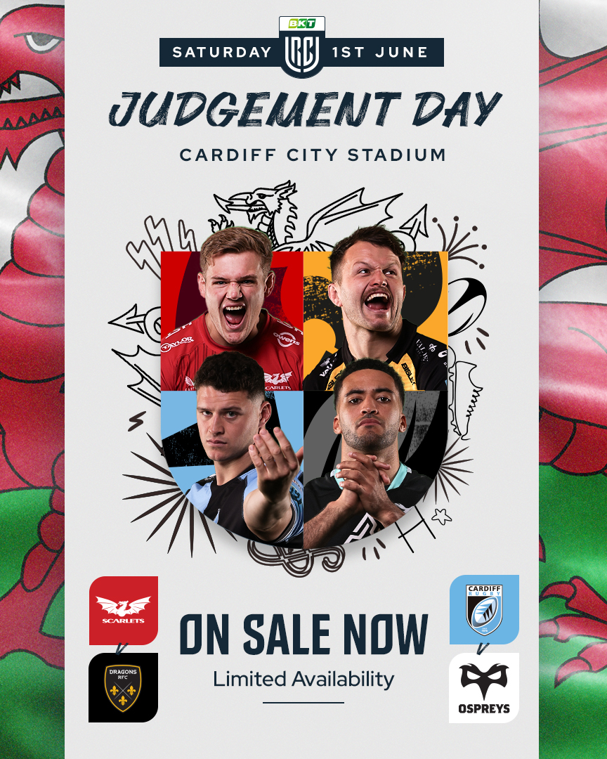 Judgement Day 2024 🏟 1 MONTH to go until we head to Cardiff City Stadium for Judgement Day 2024! Tickets available 👇 🎟 bit.ly/3xpCUwg We will contact our Season Members who have reserved tickets as soon as we have further information from Cardiff City Stadium.