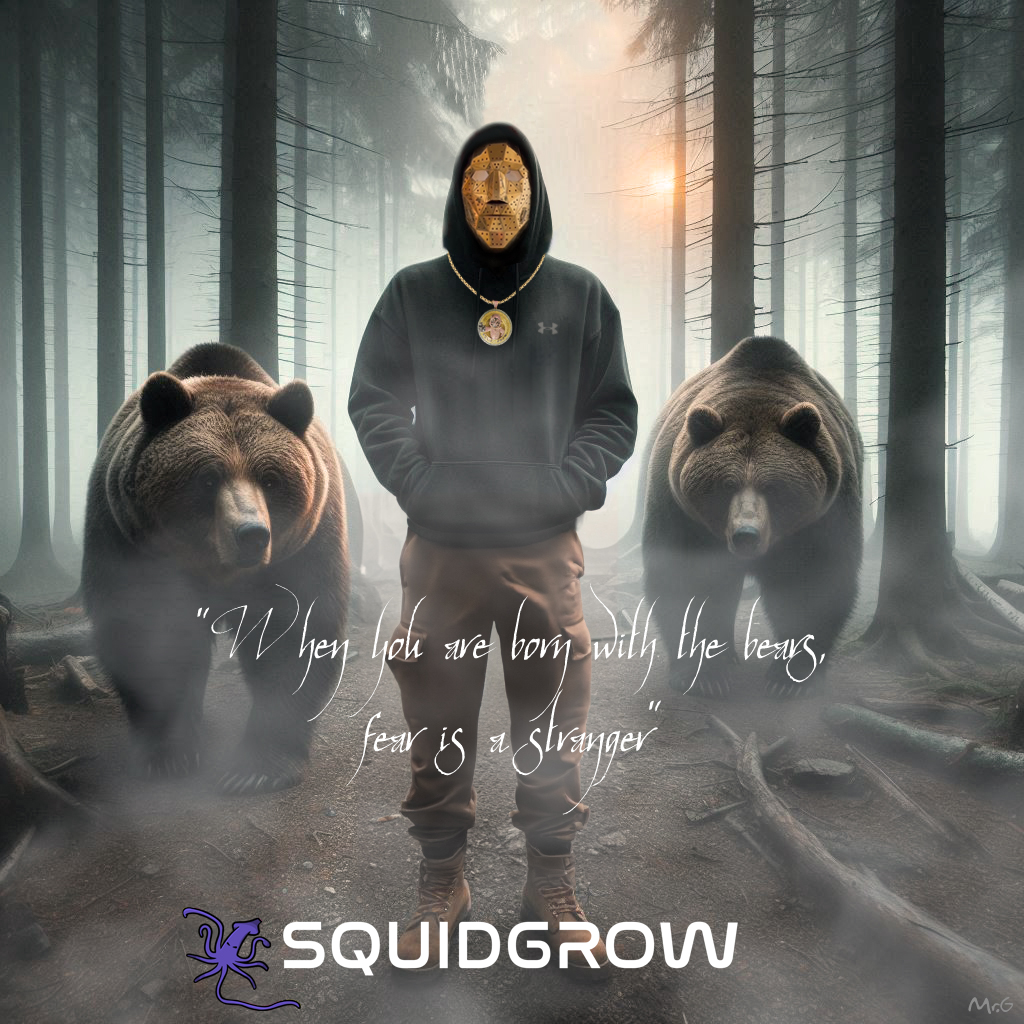 'Fear is a stranger..' #squidgrow #SquidGrowEcosystem #SquidGrowArmy