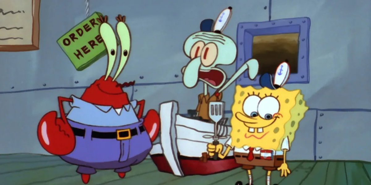 It’s the 25th anniversary of #SpongeBobSquarePants’ first day at Krusty Krab! #SpongeBob