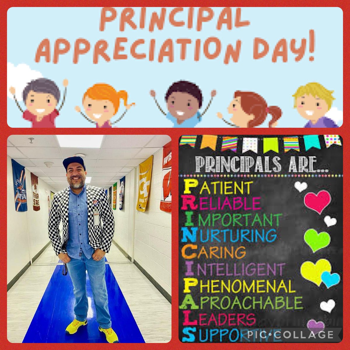 Happy School Principals’ Day to our very own and amazing Mr. Sandoval! Thank you for your dedication and hard work! 😎💙🍎 🎉👏🏽👏🏽👏🏽 @WMAndersonES @dallasschools