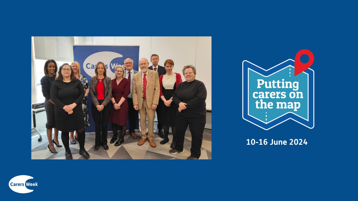 Disappointing to be unable to attend the meeting with Minister for Social Care, Helen Whately to mark the countdown to #CarersWeek due to illness. Carers UK and other organisations supporting Carers Week 2024 discussed Government's support for carers and called for the…