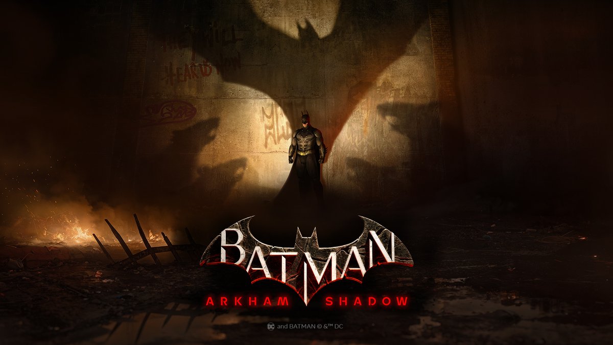 There's a new Batman: Arkham game coming in late 2024, an original @MetaQuestVR title called @BatmanArkham Shadow.

I had a chance to get an in-depth look a few days ago with @ryanpayton -- first details coming live during  #SummerGameFest on Friday, June 7.