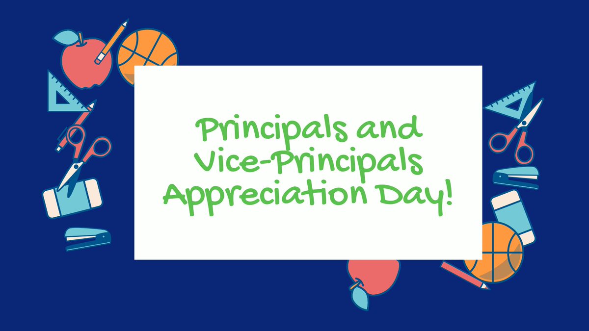 Today, on Principals & Vice-Principals Appreciation Day, we express our deepest gratitude to all leaders for their hard work, collaboration, care and compassion for our students. You create a positive learning environment for everyone in our school communities. Thank you!