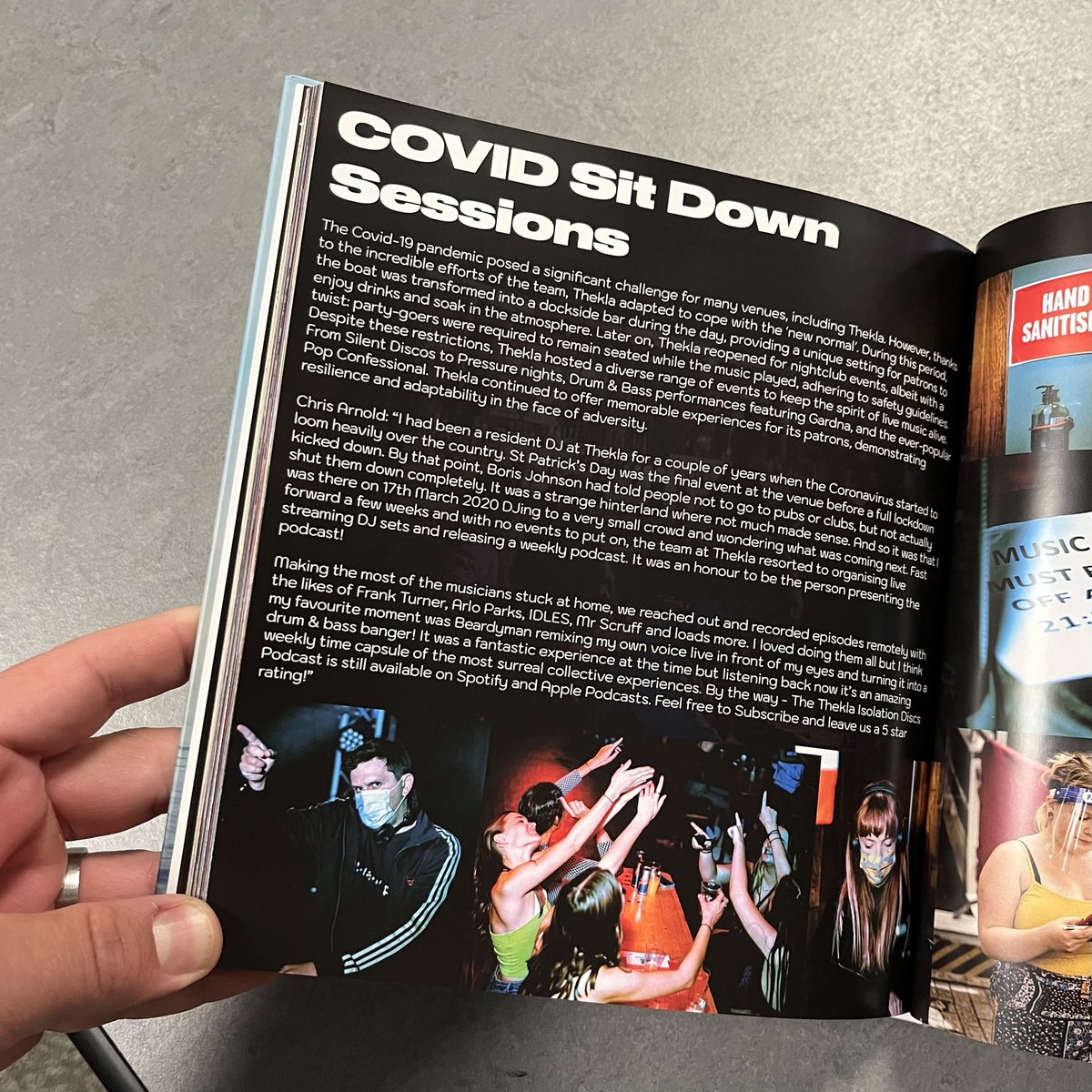 A very happy 40th birthday to a venue very close to my heart - @theklabristol! From being a resident DJ there to hosting their podcast during the covid lockdowns, I have a lot of love for this nightclub on a boat and I'm delighted to be featured in their brand new book!