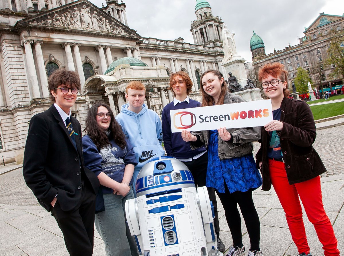 The Force was strong with these Northern Ireland teens as they brought the iconic R2D2 to life through Into Film’s ScreenWorks project, supported by Northern Ireland Screen. Find more about upcoming sessions- ow.ly/YyGF50RtobR