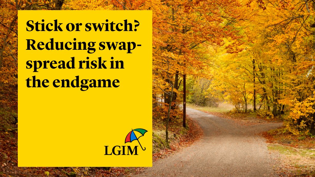 A key question currently on the minds of many DB trustees is how they can best reduce risk relative to insurance pricing. A major component of this is ‘swap-spread risk’. We discuss here: bit.ly/3UmQ7O5 For professional investors only. Capital at risk.