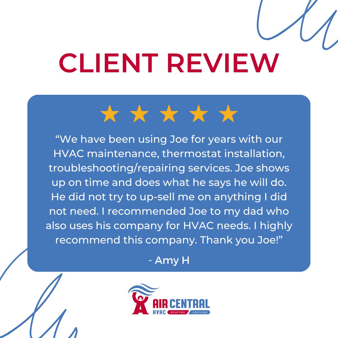 Another satisfied customer! 😃✨ 

At Air Central HVAC, we take pride in ensuring your comfort. 

Thank you for choosing us to keep your home cozy. 

Your satisfaction is our ultimate goal. 

#happycustomer #aircentralhvac #garlandhvac #heatingandcooling #hvacservices #acrepair