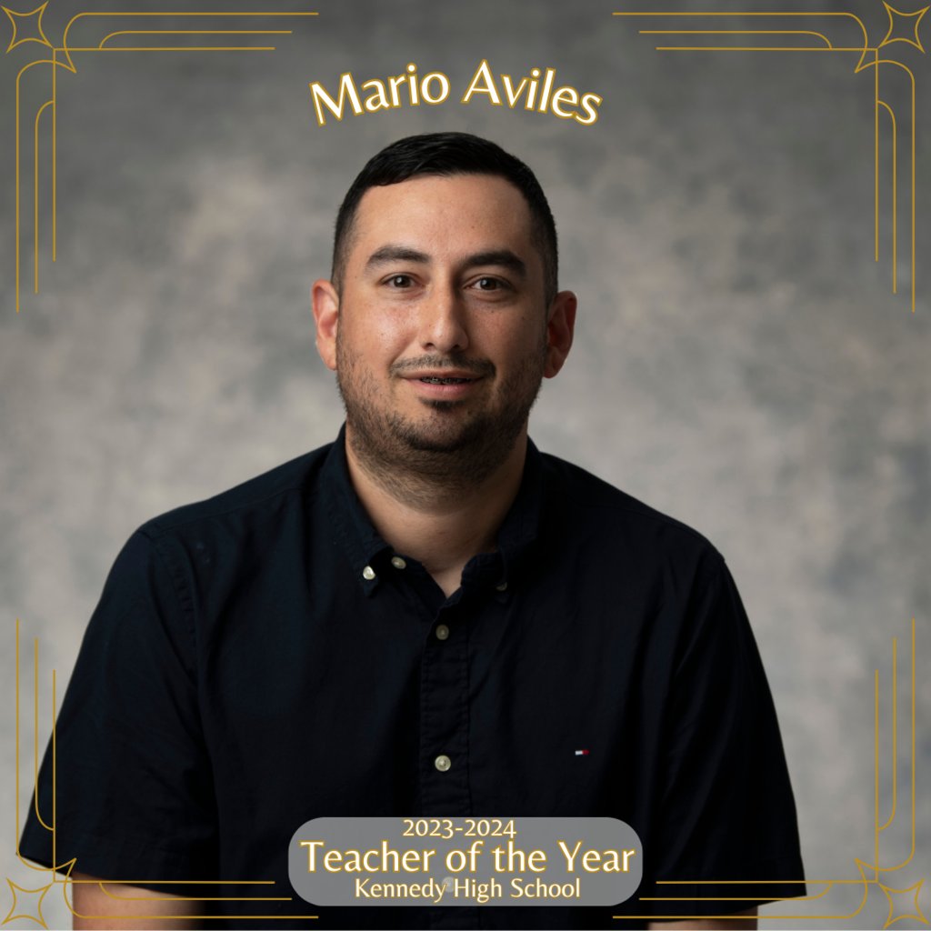 Meet Mario Aviles, the Teacher of the Year at Kennedy High School. He has always loved math & hopes to inspire the same passion in his Algebra 1 students. Getting to know his students, who they are, how they learn is what he says motivates him to keep teaching. #EdgewoodProud