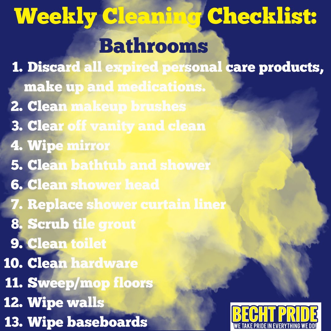 Feeling overwhelmed by cleaning? Let's break it down! Start with one room at a time or simply give us a call at 317-783-2390 for expert help.
#bechtpride #cleaningtips