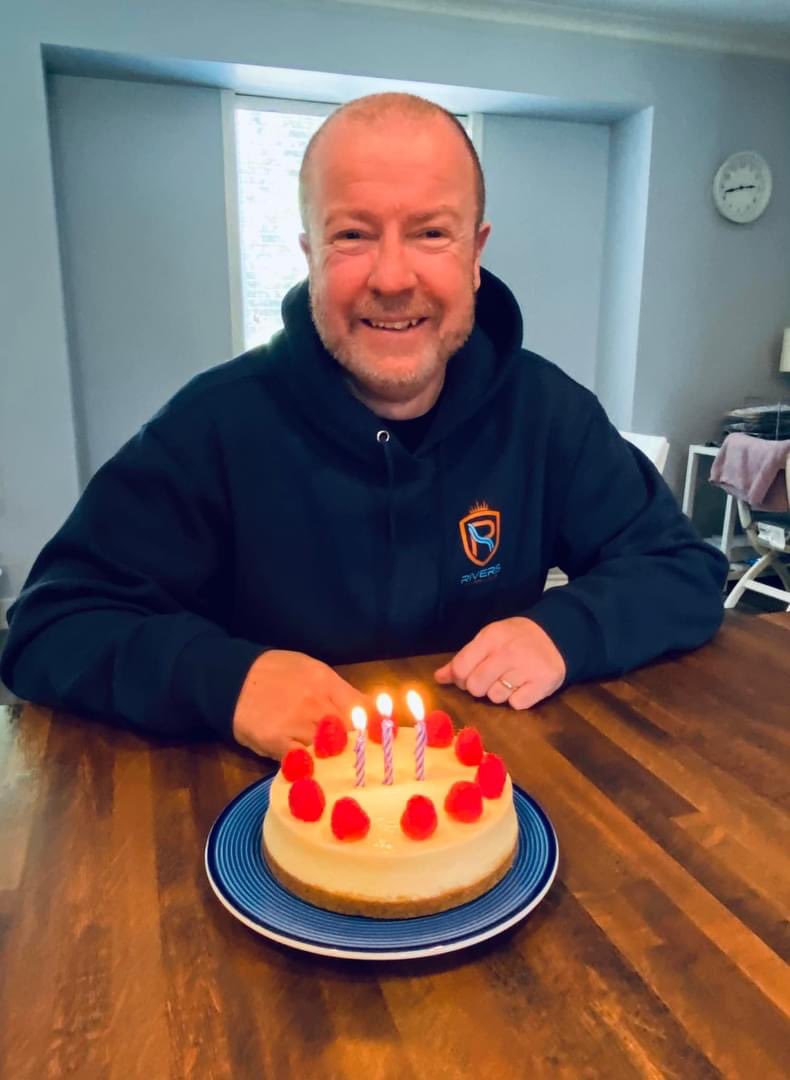 corke_dave's tweet photo. Managed to celebrate my 3rd "Re-Birthday" with my favourite young lady before heading off to coach the @goRiversFC women's program. #fucancer #grandadtime https://t.co/fME9hwredy