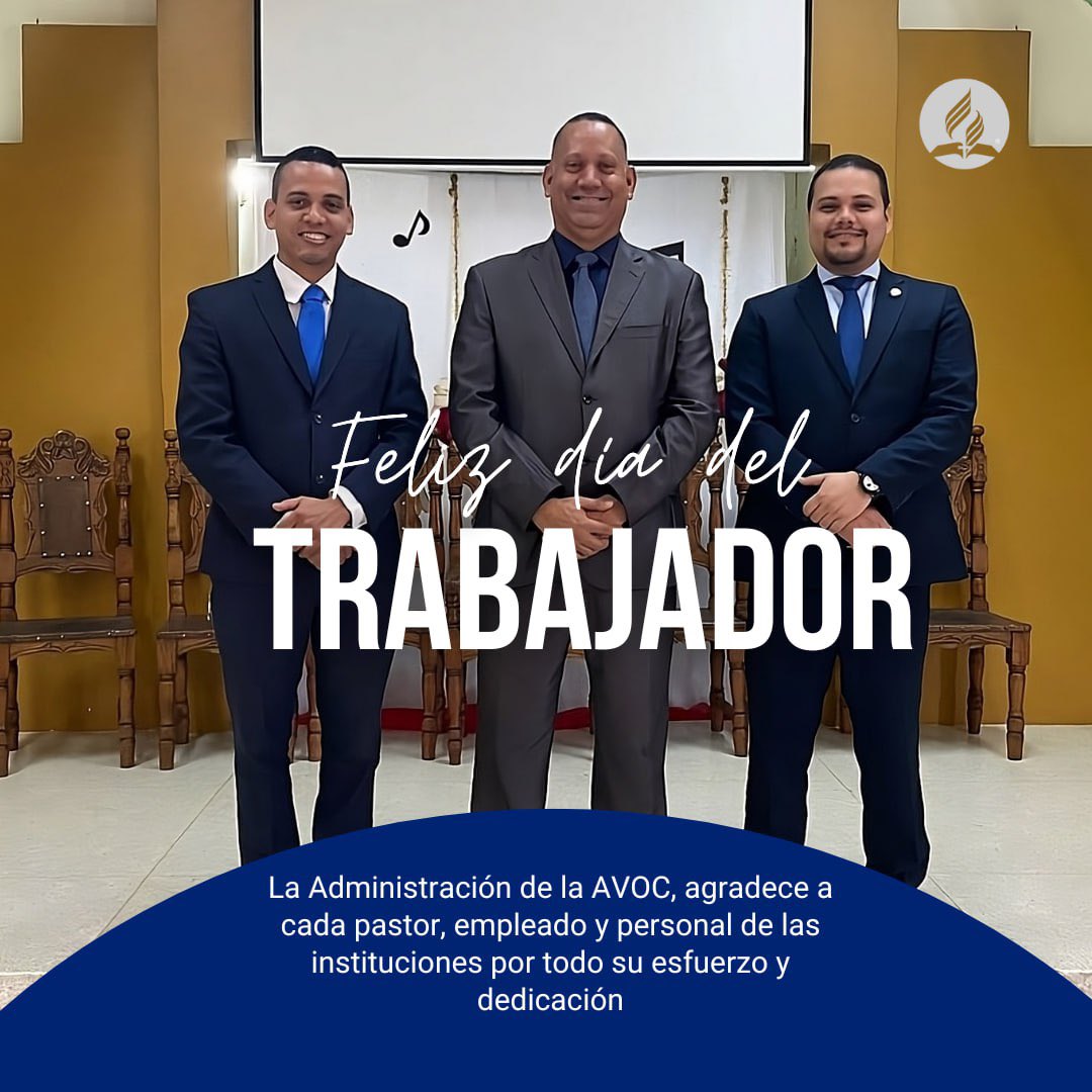 En nombre de la Administración de la AVOC, deseamos expresar nuestra profunda gratitud por el compromiso demostrado en el cumplimiento de sus responsabilidades, y reconocemos el compromiso y la entrega que cada uno aporta en su labor cotidiana.

¡Dios les bendiga! 🙏 #Gratitud