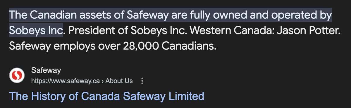 @IBB_INVEST Safeway Canada is Sobeys.