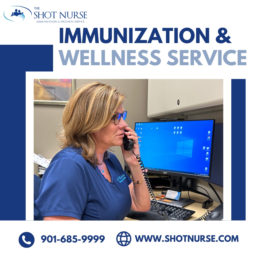 For the BEST Immunization & Wellness Service in Memphis, call us! At The Shot Nurse, our goal is to provide nursing services to the community and companies who occasionally need a nurse. These services include all immunizations or boosters needed for work, school, travel, and...