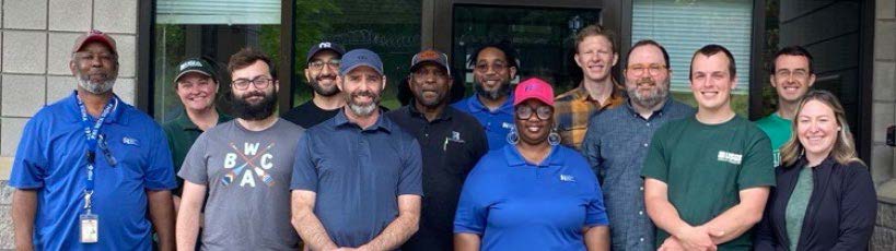 The SAWSC Atlanta Urban Hydrology Unit toured the Rockdale County Water Treatment Plant. The unit monitors 10 sites in Rockdale County, including inflows and outflows on the main drinking supply, Randy Poynter Reservoir. ow.ly/WYHp50Ro45g 🤝#RockdaleGov