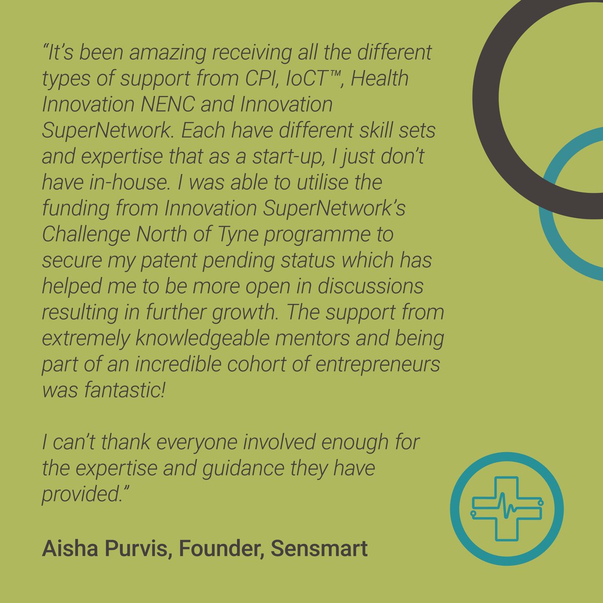 We are excited to have Aisha Purvis of <a href="/SensmartL/">Sensmart Ltd.</a> pitch NEXT WEEK at our Digital Showcase!
Sensmart aims to combat malnutrition &amp; dehydration, prolonged hospital stays, food waste &amp; emotional eating in clinical settings. 
Book now👉 eventbrite.co.uk/e/845803329527…
<a href="/HI_NENC/">Health Innovation NENC</a> @NorthTyneCA