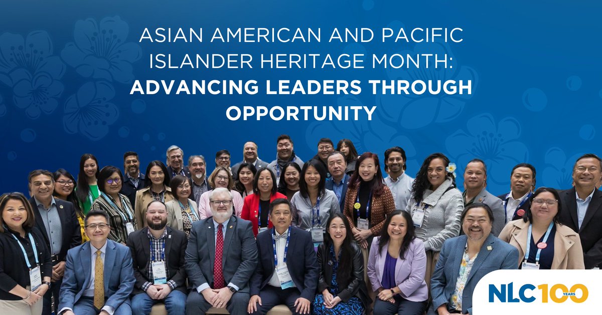 NLC's Asian Pacific American Municipal Officials constituency group brings together Asian Pacific American municipal leaders to network, share ideas and develop leadership experience. This May, learn about this impactful group and how to get involved: nlc.org/initiative/asi…