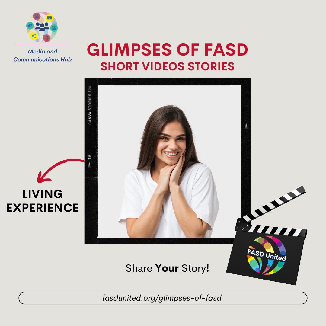 Are you a person living with FASD? Let your voice be heard and share your story with FASD United to inform the community and research spaces. Our mission is an FASD-informed world. #GlimpsesofFASD fasdunited.org/introducing-ne…