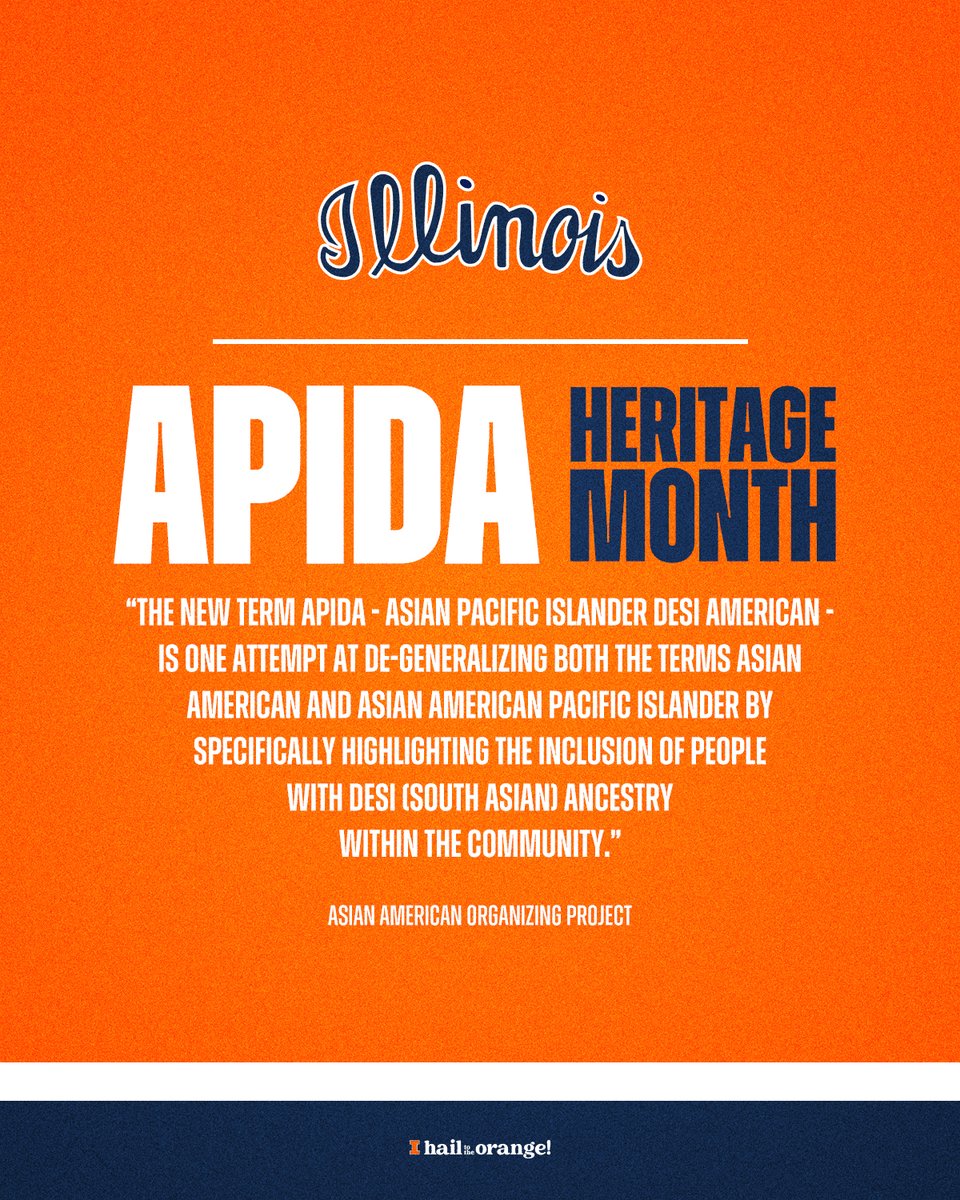 Diversity deserves to be celebrated 🎉 Happy APIDA Heritage Month! #Illini | #HTTO