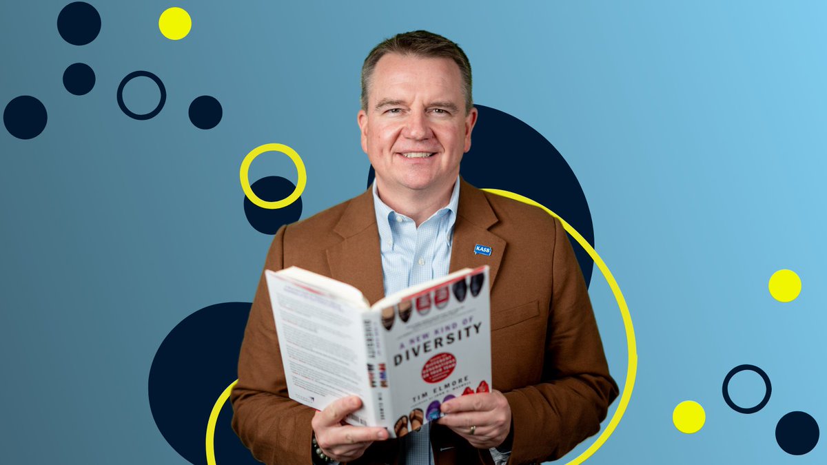 May is 'Get Caught Reading' month! We caught KASB Executive Director @DrBrianJordan reading 'A New Kind of Diversity' today. Snap a picture of your current read and use #GetCaughtReading to share the joy of reading.