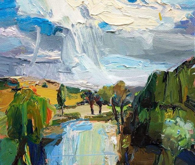 “Macquarie River”, 50X60cm, oil on board. #ArtWorld #ArtisticExpression #ArtOfTheDay #ArtLife #CreativeMinds