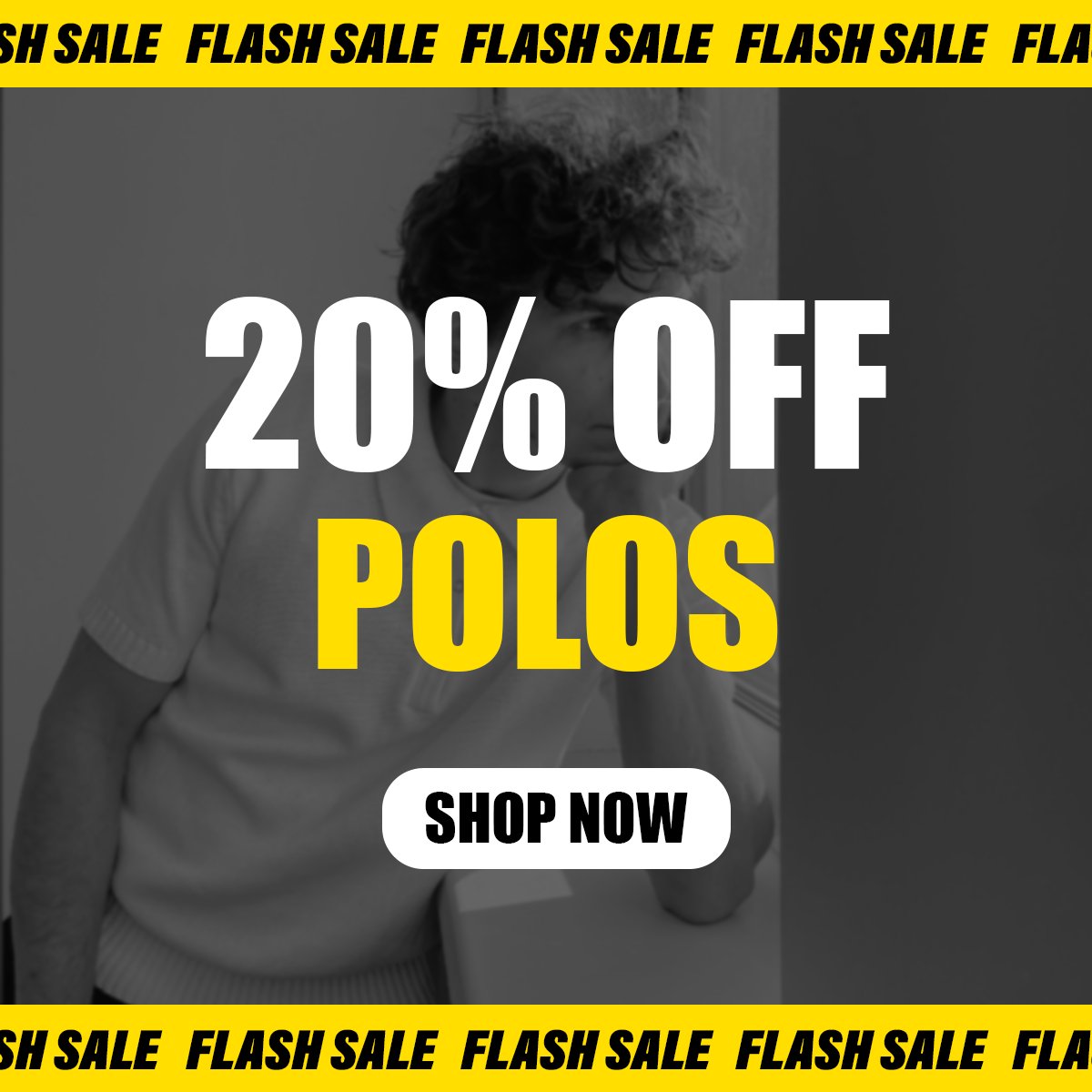 ⚡ FLASH SALE ⚡ That's right. 20% off for the next 24 hours. Get your embroidered polo shirt whilst in stock!! Apparel perfect to wear during the warmer months. Wear club colours wherever you go 🐝 Shop now 👉 coyhorns.com/sale #WatfordFC