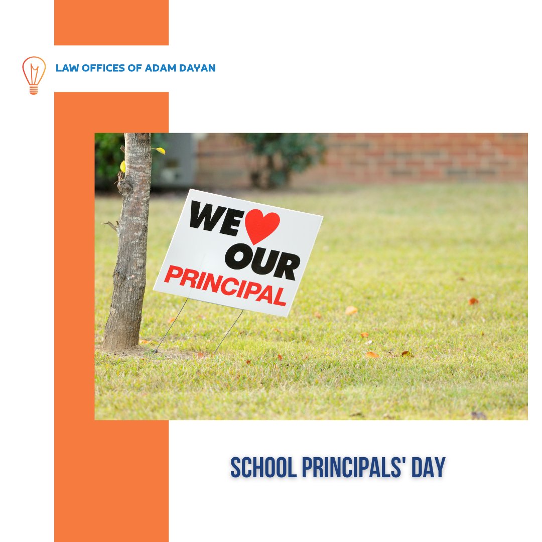 Happy School Principals' Day to all the amazing leaders who dedicate themselves to creating a positive and supportive learning environment for our students. Your passion, dedication, and hard work do not go unnoticed. #SchoolPrincipalsDay