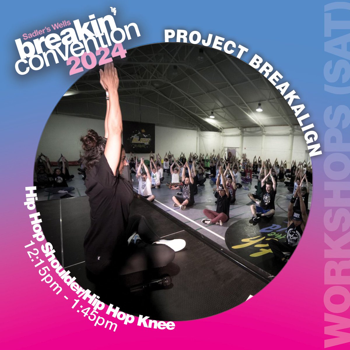 x.com/bgirlsmash/sta… 🕴🏾'Hip-hop shoulder💪🏼' & 'Hip-hop knee🦵🏾' workshop at @BConvention Taught by Team @ProjeBreakalign on Saturday May 4th🗓️ Promo code for half price ticket available💷. Contact @bgirlSmash 👩🏽‍⚕️