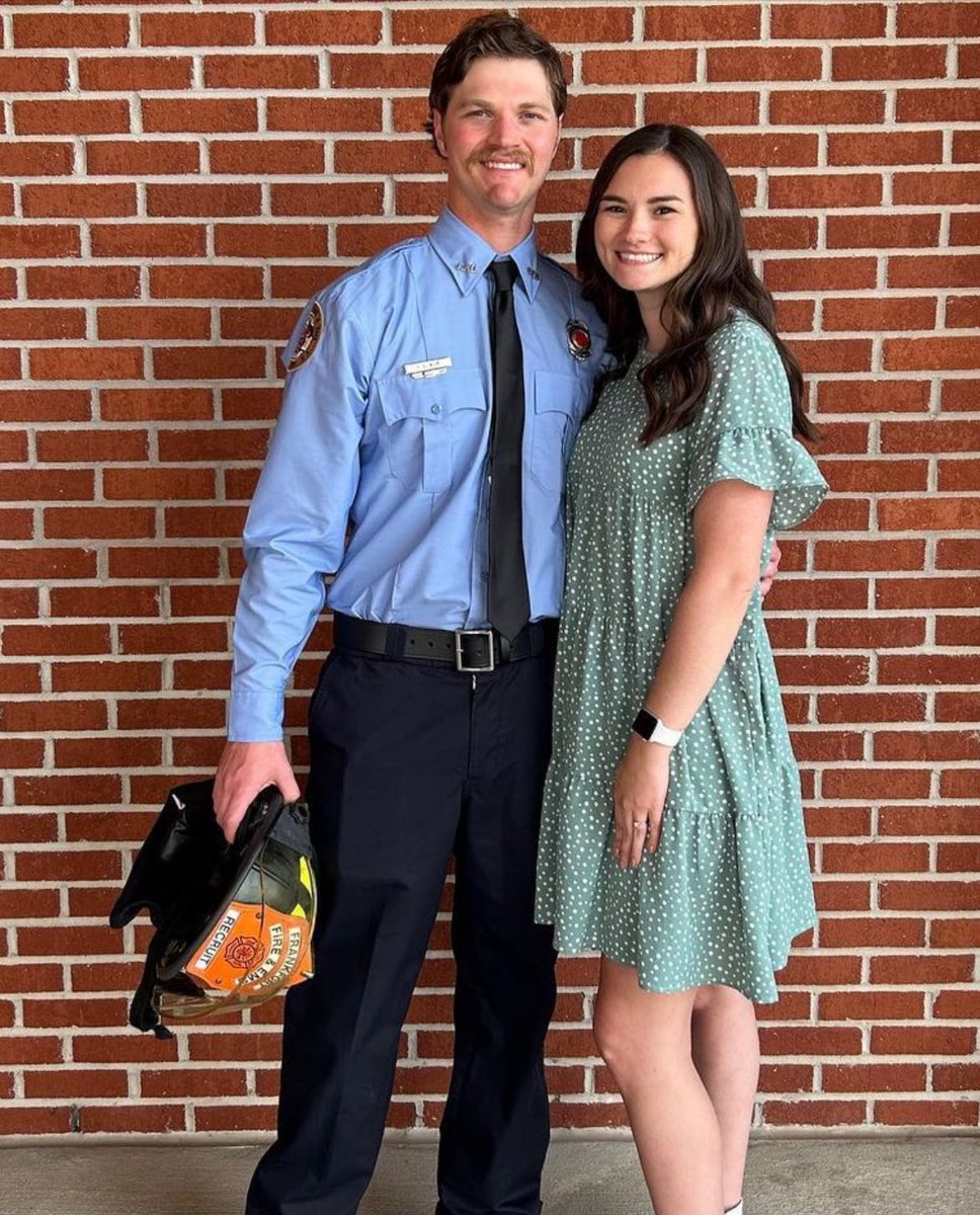 AU Baseball 2022 Alumni... Join us today in wishing a happy birthday to Frankfort Fire & EMS first responder Parker Burge! We hope you and Taylor (future Mrs. Burge) enjoy a beautiful day. #AUBrothers4Life