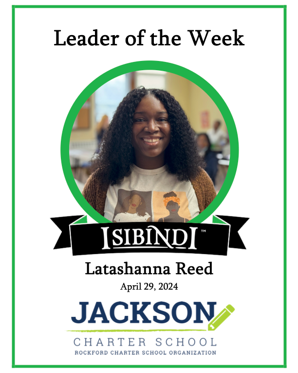 Congratulations to one of our 5th grade teachers, Ms. Reed on being awarded the Jackson Leader of the Week! 🎉👏

#jacksoncharter #jacksoncharterschool #rockfordschools #rockfordschool #rockfordil #rockford