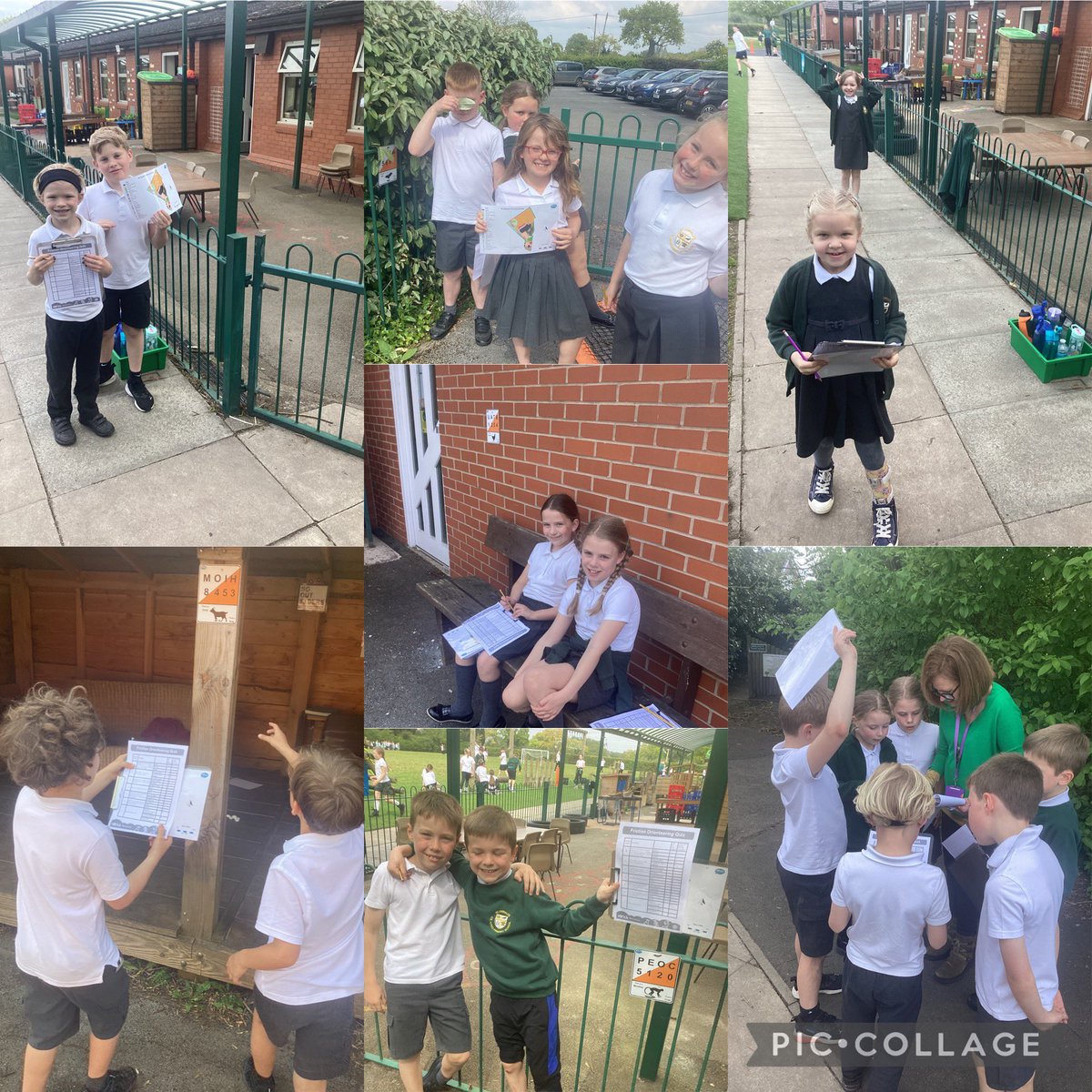 The Sparrows have completed some science based orienteering this afternoon. #stoswaldsscience