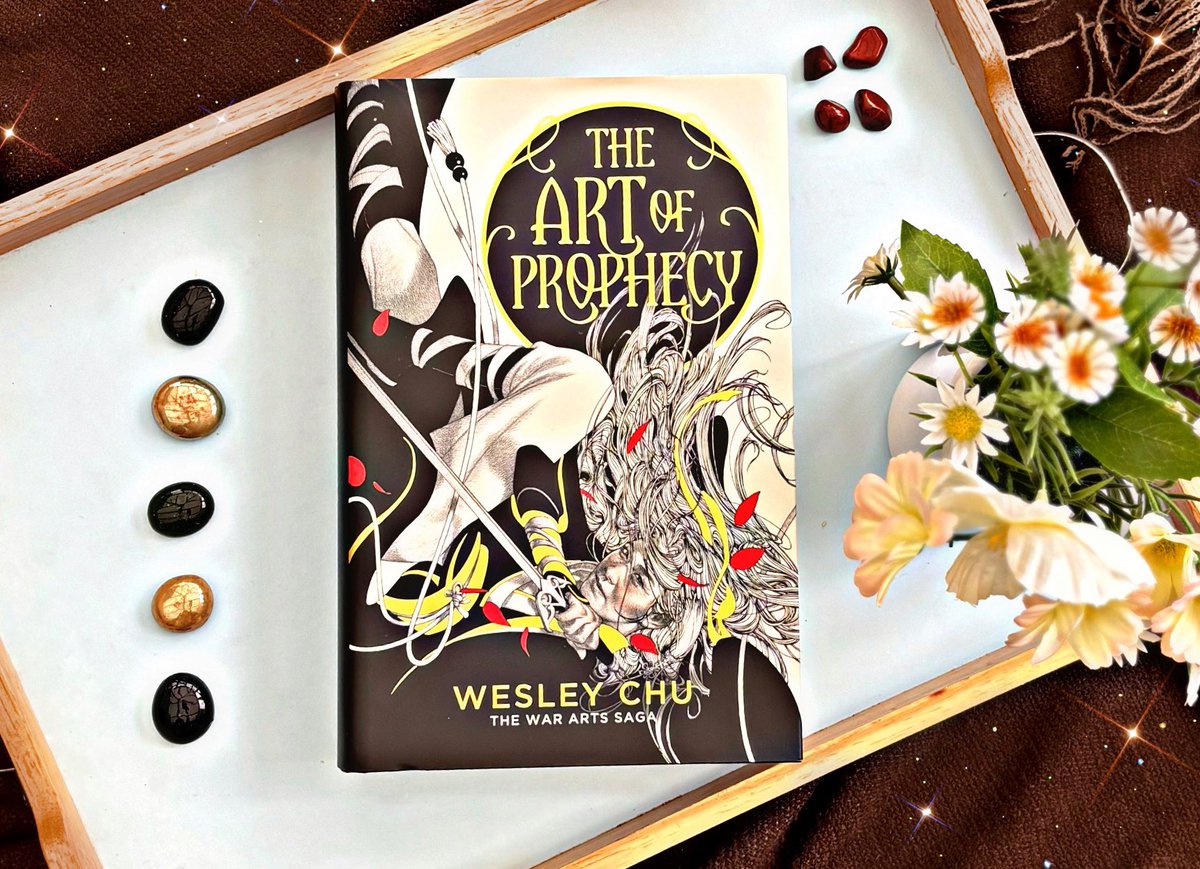 My review for The Art of Prophecy by @wes_chu is now up on @TheFantasyHive “expertly delivers a wuxia inspired tale that was an electrifying and wonderfully entertaining experience to read.” Link: tinyurl.com/4vtzku8w @Daphne_Press @BlackCrow_PR @JamieLeeNardone