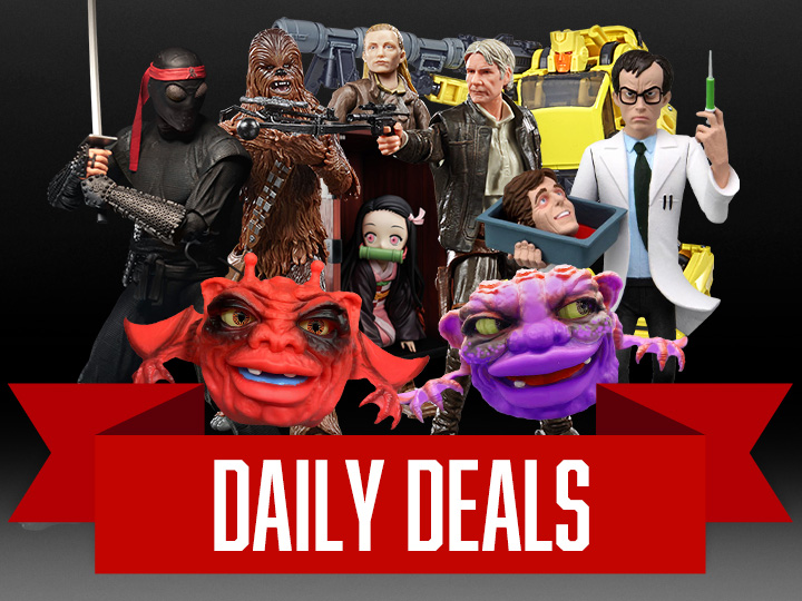 BBTS Daily Deals - TMNT Foot Soldier, Super Action Stuff, Re-Animator, Star Wars: The Black Series, Boglins, Transformers & Demon Slayer Nezuko!

bit.ly/4aXOfSX
#dailydeals #TMNT #starwars #boglins #transformers #demonslayernezuko #bigbadtoystore #bbts