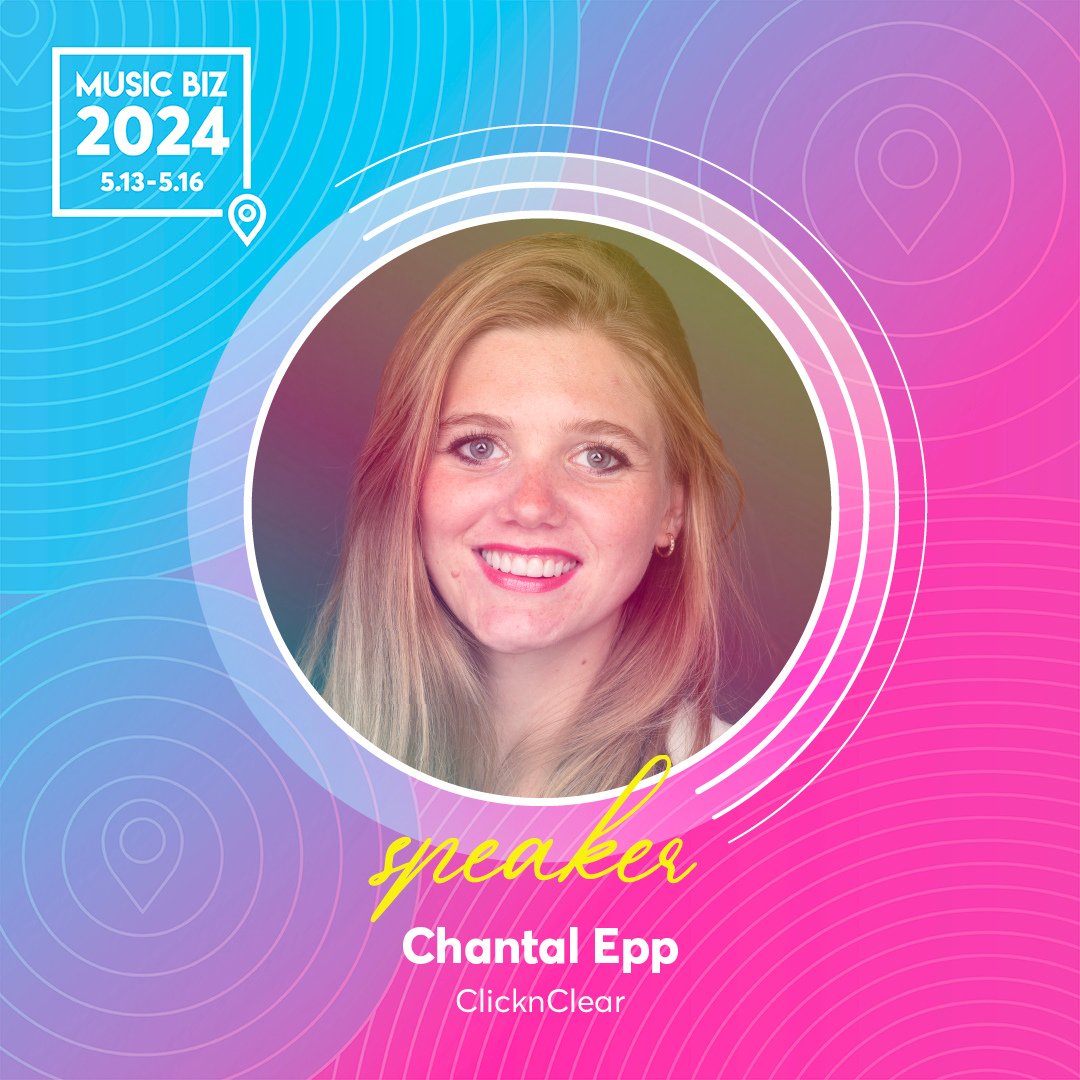 Our Founder & CEO, @Chantal_epp will be moderating the panel '10X: How New Markets & Innovation Can Help The Music Industry Grow Tenfold' at @MusicBizAssoc MusicBiz on the 14th May at 1:45pm CST.

#conference #musicindustry #musicrights #musicinsport #licensing