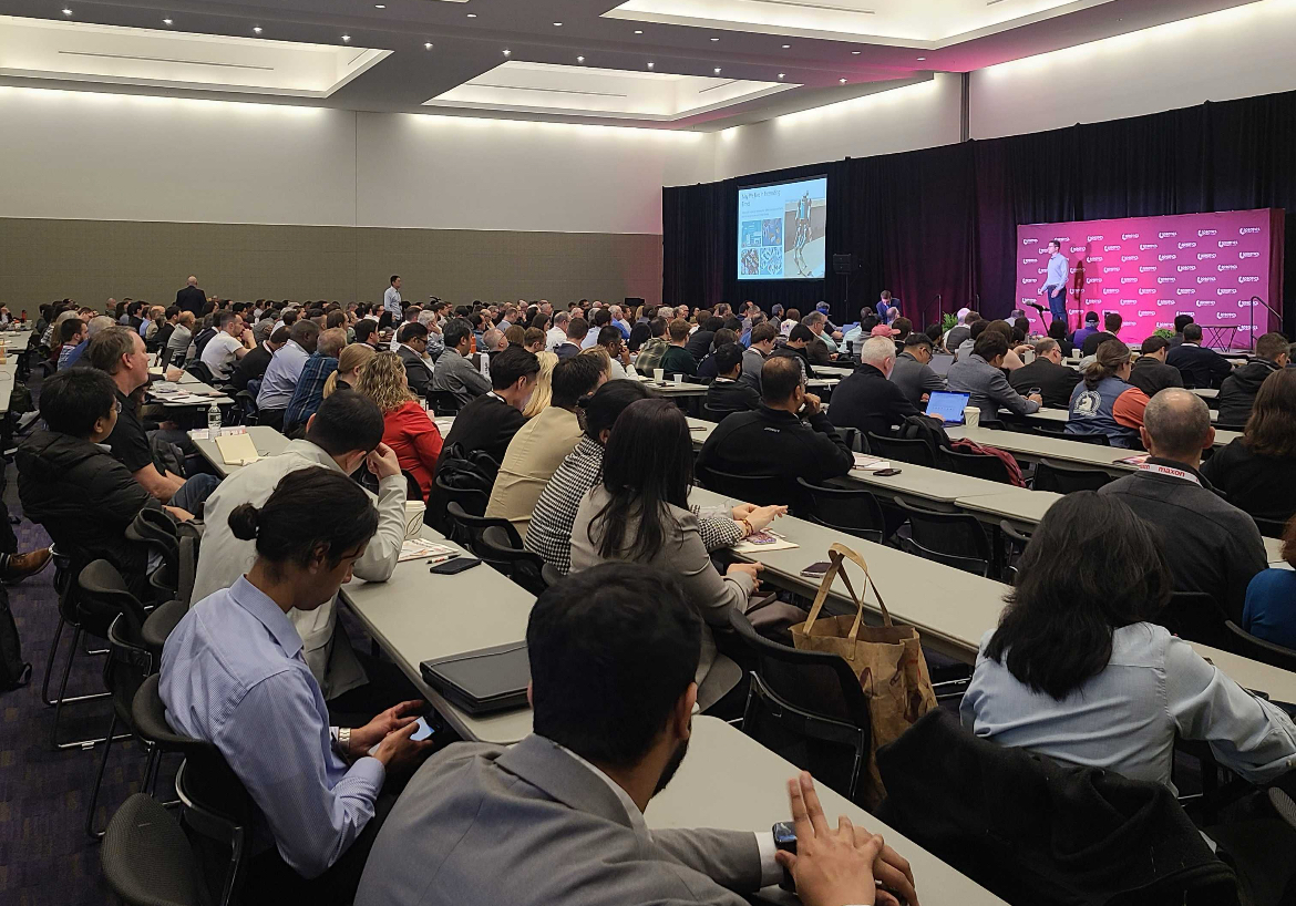 “…We are at an inflection point… where humans will be interacting with robots..in our daily lives…” Thank you Jonathan Hurst from <a href="/agilityrobotics/">Agility Robotics</a> for our opening keynote!