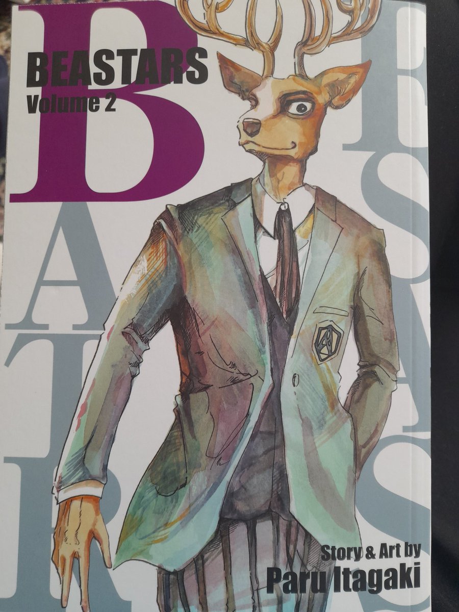 I know I'm late for the Beastars party but... I'm really enjoying the series so far. Will certainly have to order more volumes from my local bookshop. @booksaremybag  #ChooseBookshops