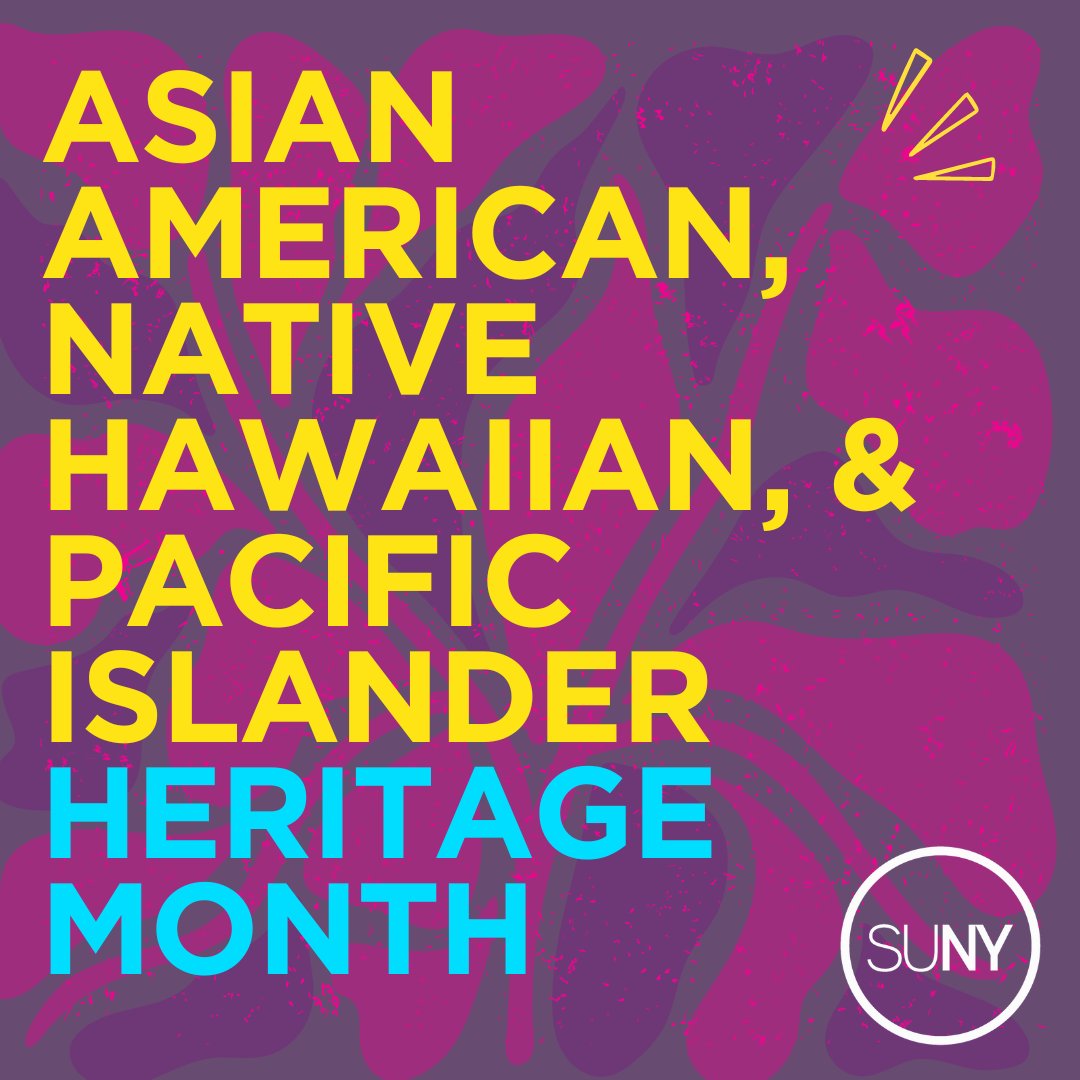 The rich cultures and contributions of Asian American, Native Hawaiian, and Pacific Islander communities have made incredible impacts across SUNYs. Join us throughout #AANHPIHeritageMonth as we recognize and appreciate the vibrant contributions of the AANHPI community 🌟🎉