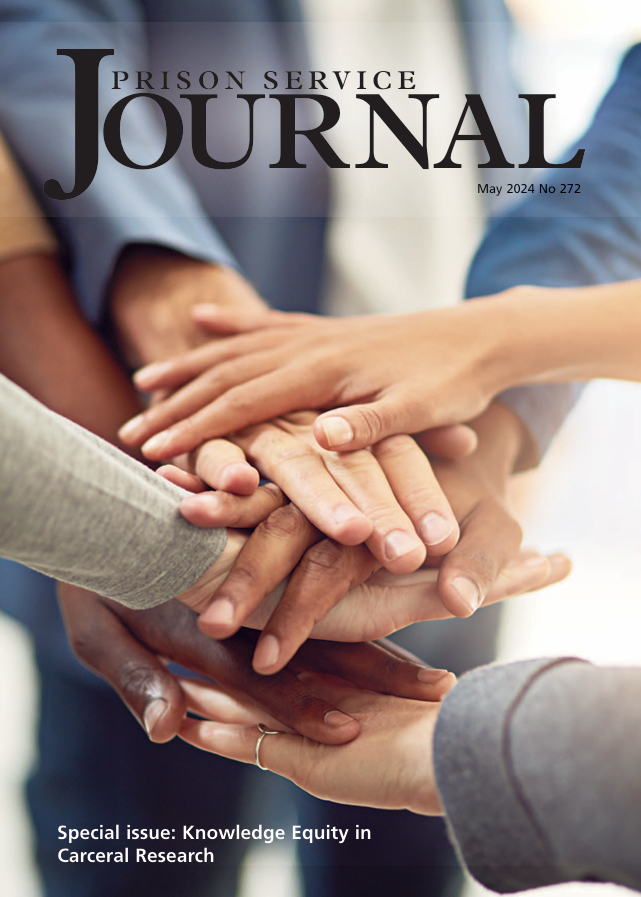 Our latest edition of the PSJ is now available online; it is focussed on the topic of Knowledge Equity in Carceral Research, and guest edited by @criminology , @paula_harriott and @DrHelenNichols crimeandjustice.org.uk/publications/p…
