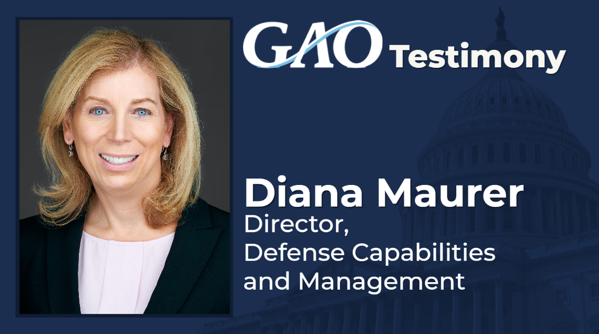 The @DeptofDefense faces many challenges restoring desired levels of military readiness while also modernizing its forces. GAO’s Diana Maurer testifies about our prior work on this issue—today at 2 p.m.: armed-services.senate.gov/hearings/to-re…