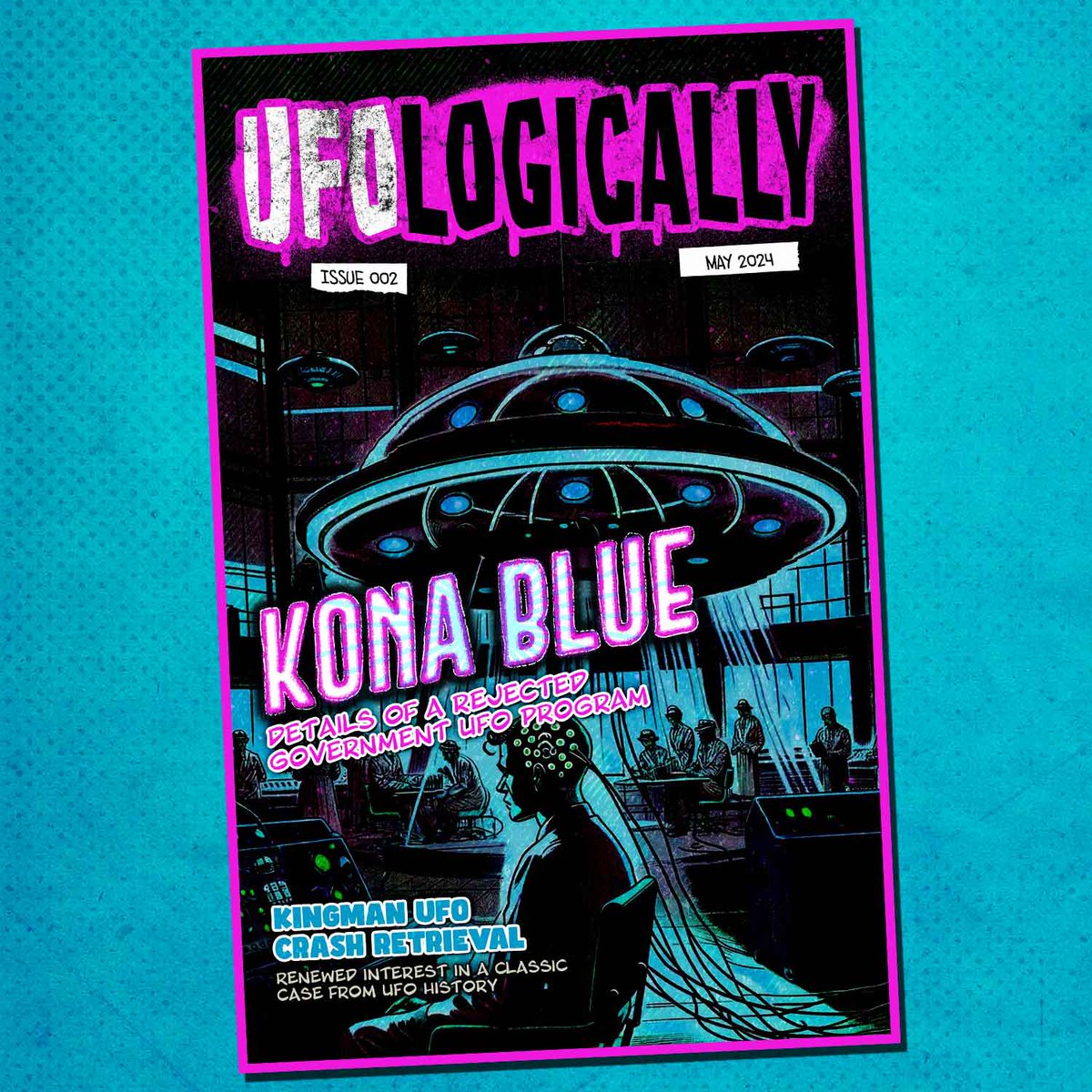 Issue 002 is out now! Check it out here: issuu.com/ufologically/d… #ufos #zine #ufozine