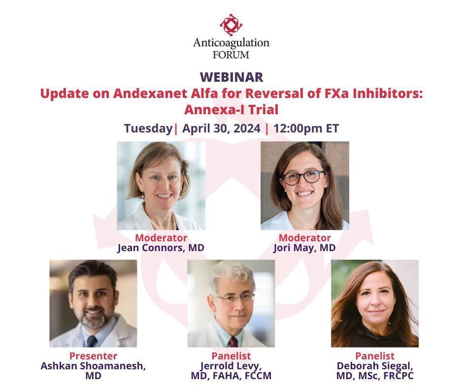 Recording now available! bit.ly/3JHDf05 Moderated by @connors_md, detailed presentation by @Ash_Shoamanesh, expert weigh-ins from @JerroldLevy and @DebSiegal, & seamless 'live question wrangling' by @jori_may! ✔️ #ACStewardship #AnticoagStewardship #DOACs