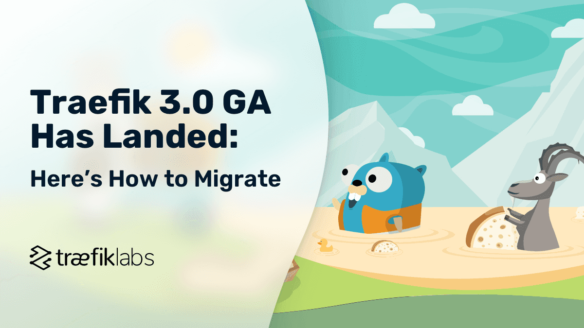 Traefik 3.0 GA Has Landed: Here's How to Migrate 👉 hubs.ly/Q02vD6rl0