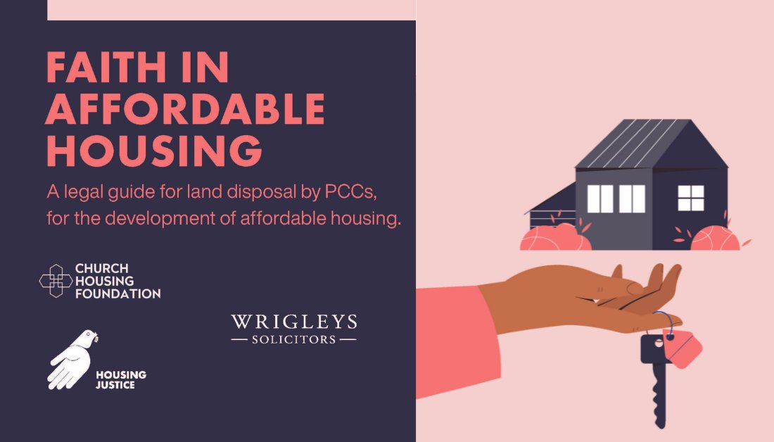 We've teamed up with @HousingJustice & @ChurchHousing to produce a legal guide for churches who are seeking to alleviate #homelessness and tackle housing need by disposing of disused church land assets to deliver #affordablehousing.
Read the guide here: bit.ly/3WnK1Q5