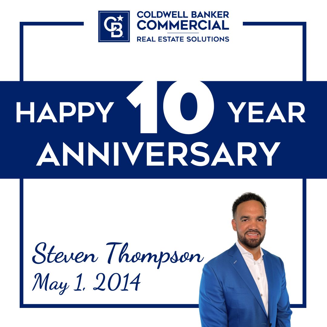 🎉Happy Work Anniversary Steven! We are happy you are part of our Team! #CBFamily 

#happyanniversary #CRE #HighDesert #InlandEmpire #coldwellbankeragent #celebrate #coldwellbankercommercial #investments #AWESOMNESS