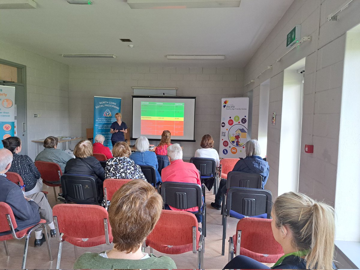 Great response to our community Heart Health Education session in Mallow. Increasing heart health awareness for Heart Failure awareness week. Thanks to our supporters <a href="/DairygoldCo_Op/">Dairygold Co-Op</a> <a href="/danoscentra/">danoscentra</a> <a href="/Irishheart_ie/">Irish Heart Foundation</a>