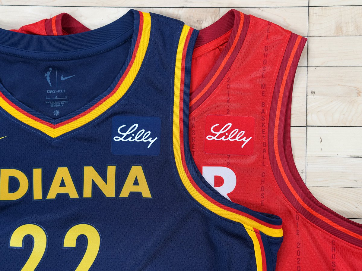 The Indiana Fever announced Eli Lilly and Company as the team’s new jersey patch partner. First look at the new patch, courtesy of the Indiana Fever. @Winsidr