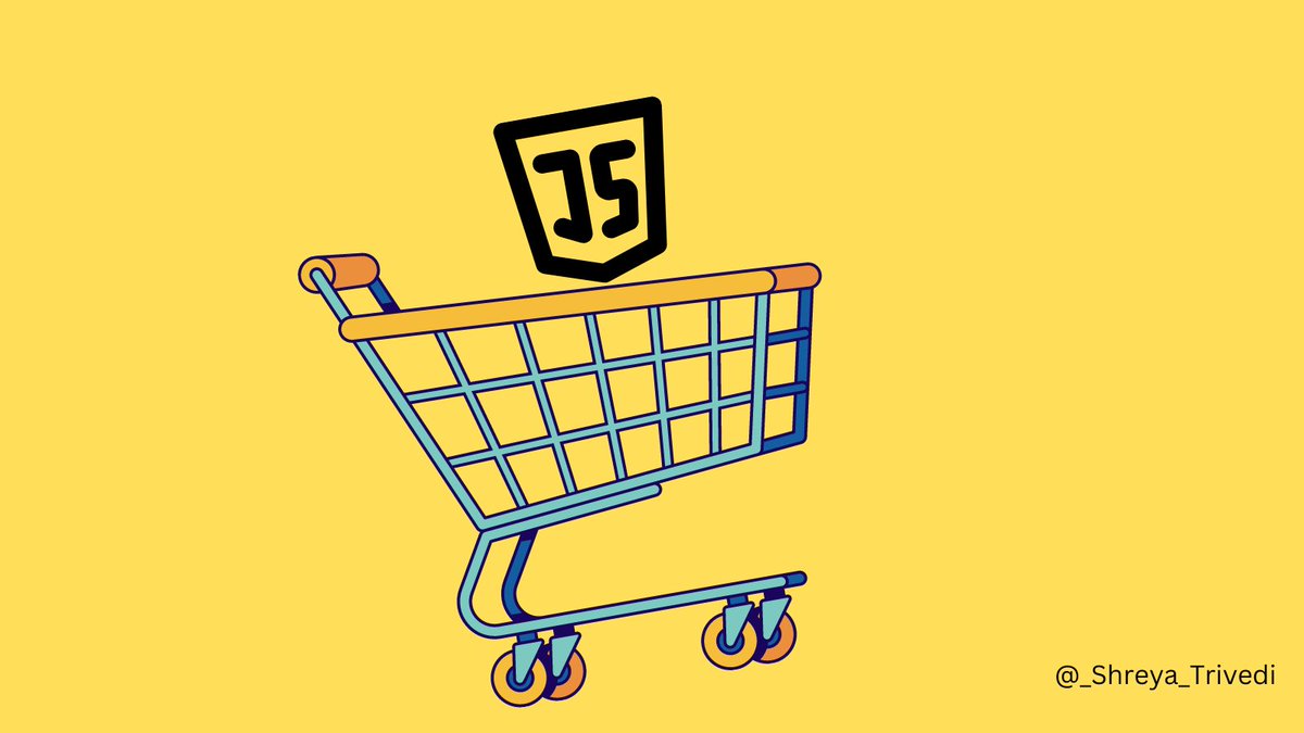 _Shreya_Trivedi's tweet image. Day 10 of #20DaysOfJavaScript 🚀

Building Project 🔥
- Now that we have covered some basics and important concepts in JavaScript, let&apos;s create a simple project to understand how the concepts can be implemented

Simple Digital Shopping cart 🛒
- Users can view a list of products…