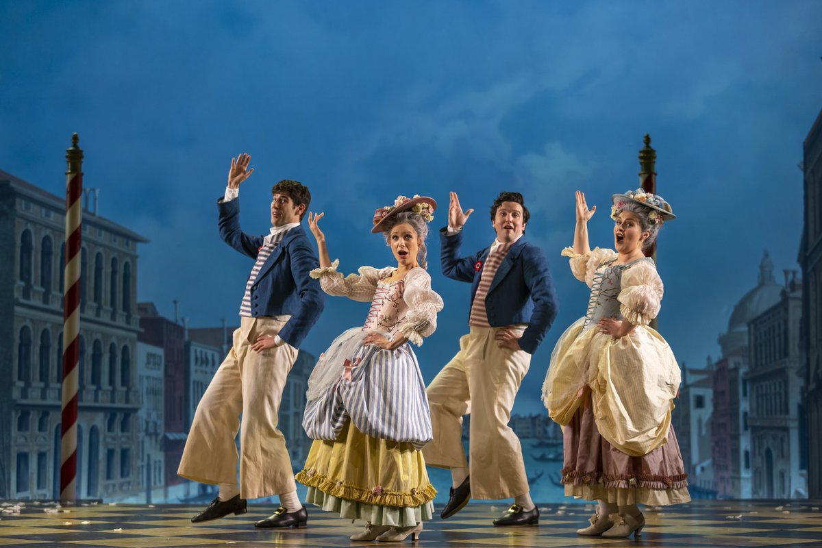 'Gleeful and deliciously frivolous' ★★★★ The Stage After its successful run back in 2021, The Gondoliers will be available to watch worldwide on @OperaVision_eu from Sat 4 May at 6pm BST! 📺: operavision.eu/performance/go… @DOylyCarteOpera @stateoperaofsa