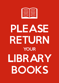 Please return all library books by May 6th.